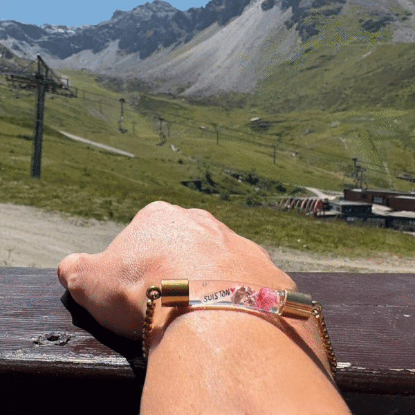 Bracelet personnalisé avec prénom sur grain de riz – Cadeau fait main, original et unique – Image 9