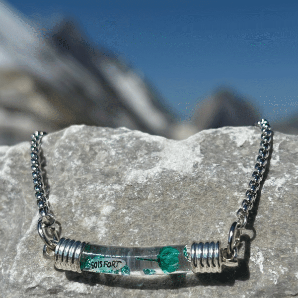 Bracelet personnalisé avec prénom sur grain de riz – Cadeau fait main, original et unique – Image 10