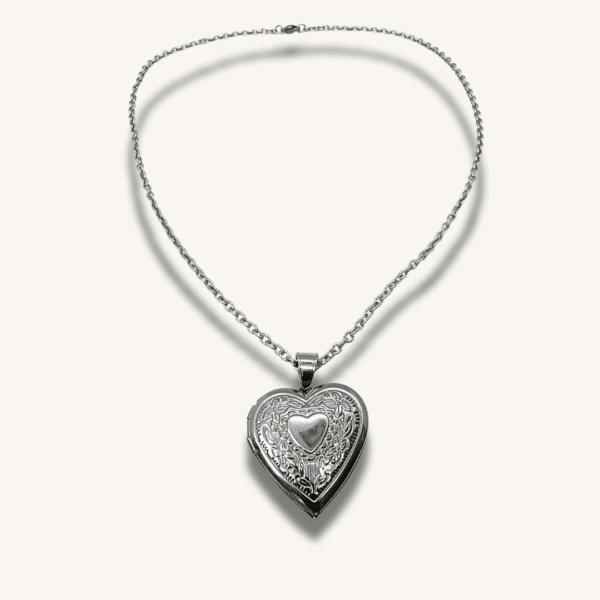 Pendentif cœur personnalisable avec photo - Collier cœur romantique – Image 2